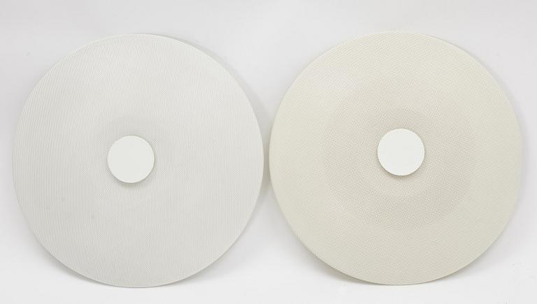 Börge Lindau & Bo Linderkrantz, four lamps, Zero, late 20th Century.