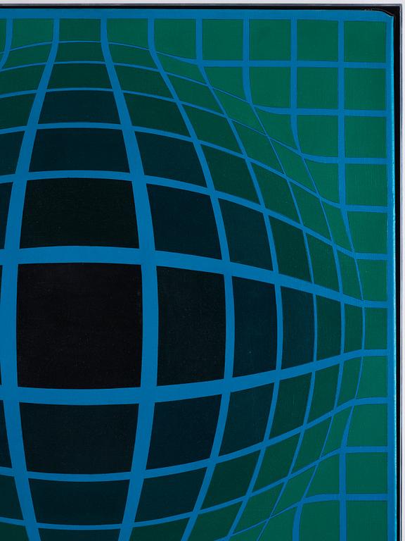 Victor Vasarely, "OLTAR-ZOELD".