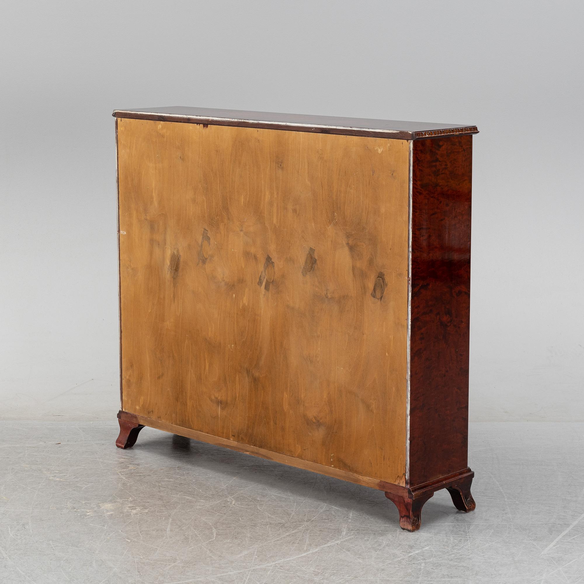 A birch bookcase, 1920's.