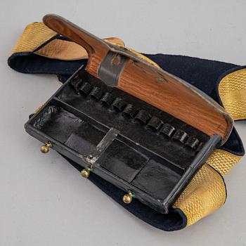 A Swedish cavalry officer's cartridge box model 1895.
