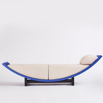 Jonas Bohlin, a 'Concav' chaise longue, Källemo, Sweden ca 1985.
