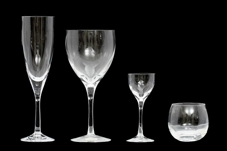 GLAS, 19 st, "Chateau", Kosta Boda, 1980/90-tal.