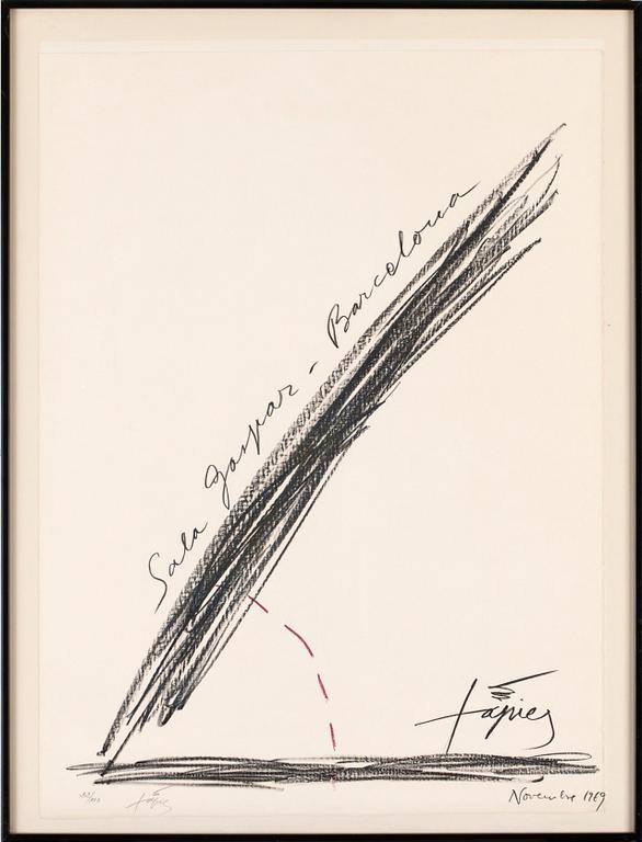 Antoni Tàpies, "Sala Gaspar - Barcelona".