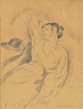 Gösta Sandels, Vilande kvinna.