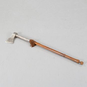 A decorative axe, early 20th century.