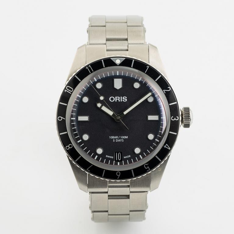 Oris, Divers, Sixty-Five, wristwatch, 40 mm.