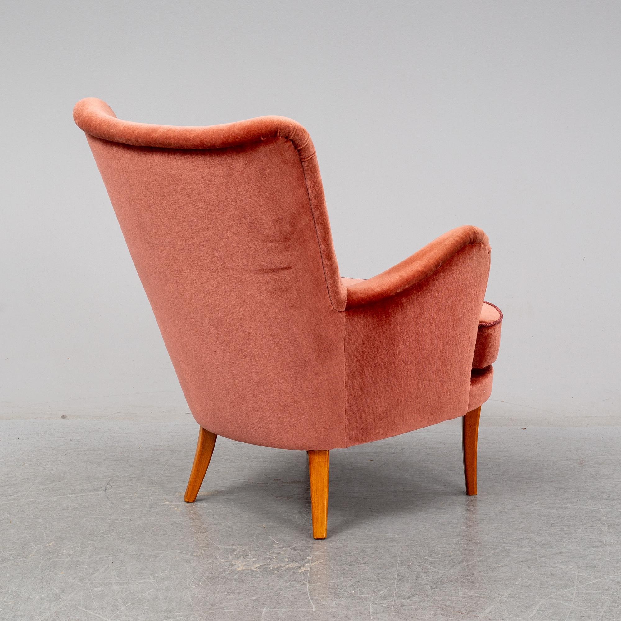 A 'Stora Furulid' easy chair by Carl Malmsten.