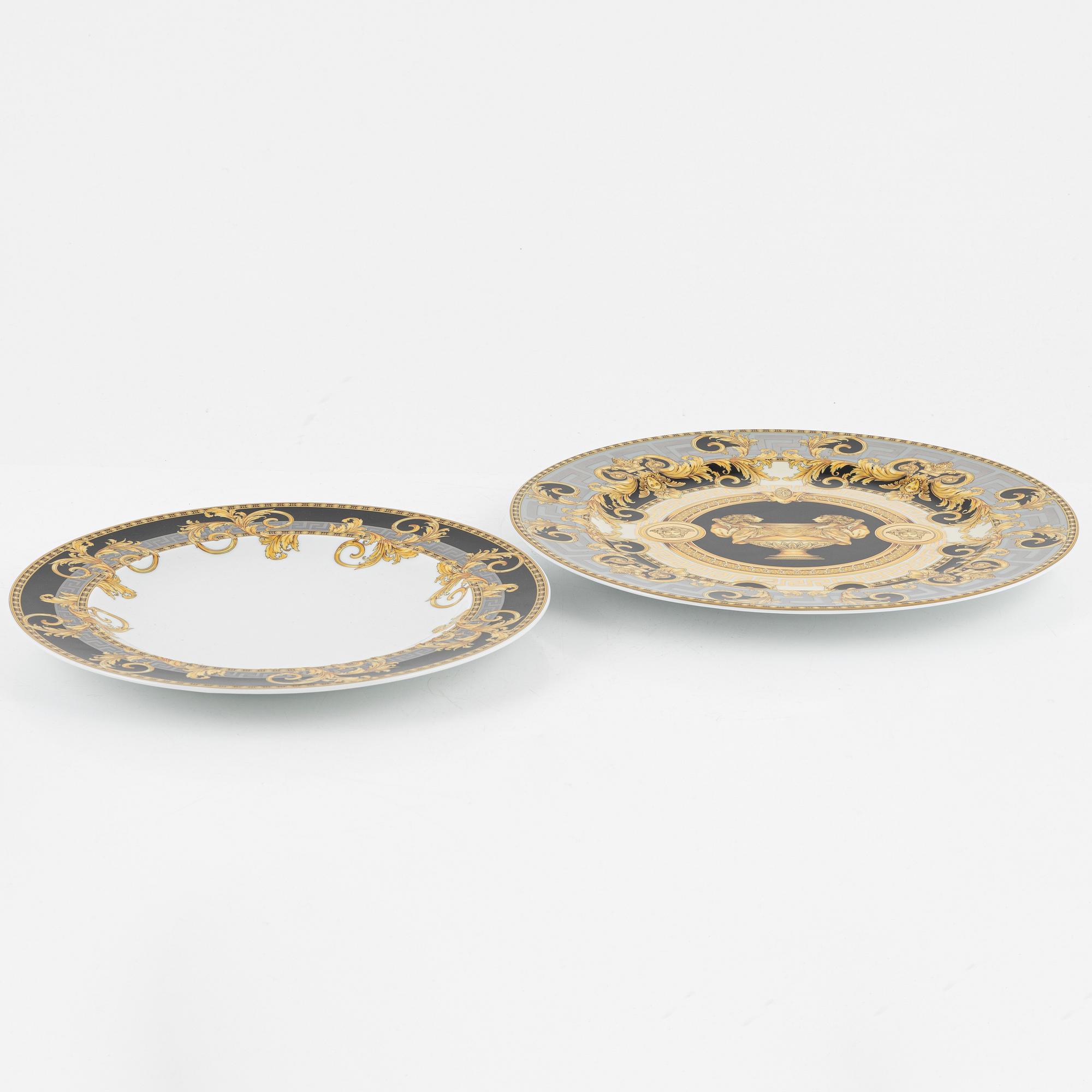 Versace, servisdelar, 18 delar, porslin, Rosenthal, Tyskland.
