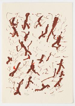 Henri Michaux, 'Par des traits', Fata Morgana, Paris, 1984.