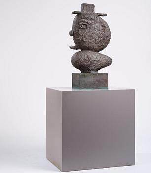 Donald Baechler, ”Man with Hat”.