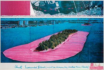 206. Christo & Jeanne-Claude, "Surrounded Islands (Project for Biscayne Bay, Greater Miami, Florida)".