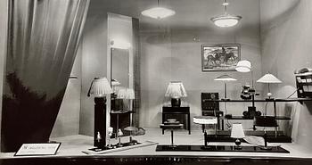 Erik Tidstrand, taklampa, modell 28805, Nordiska Kompaniet, 1930-tal.