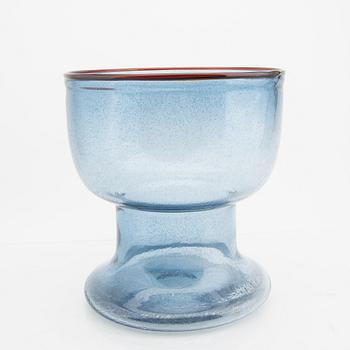 Signe Persson-Melin, a glas bowl/vase signed Kosta Boda.