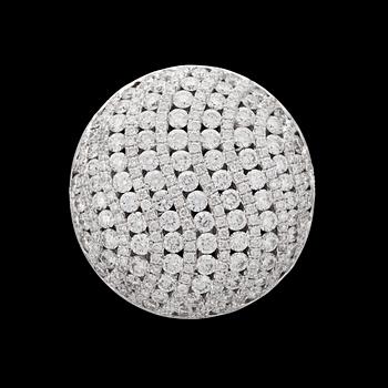 174. RING, brilliant cut diamonds, tot. app. 2.80 cts.