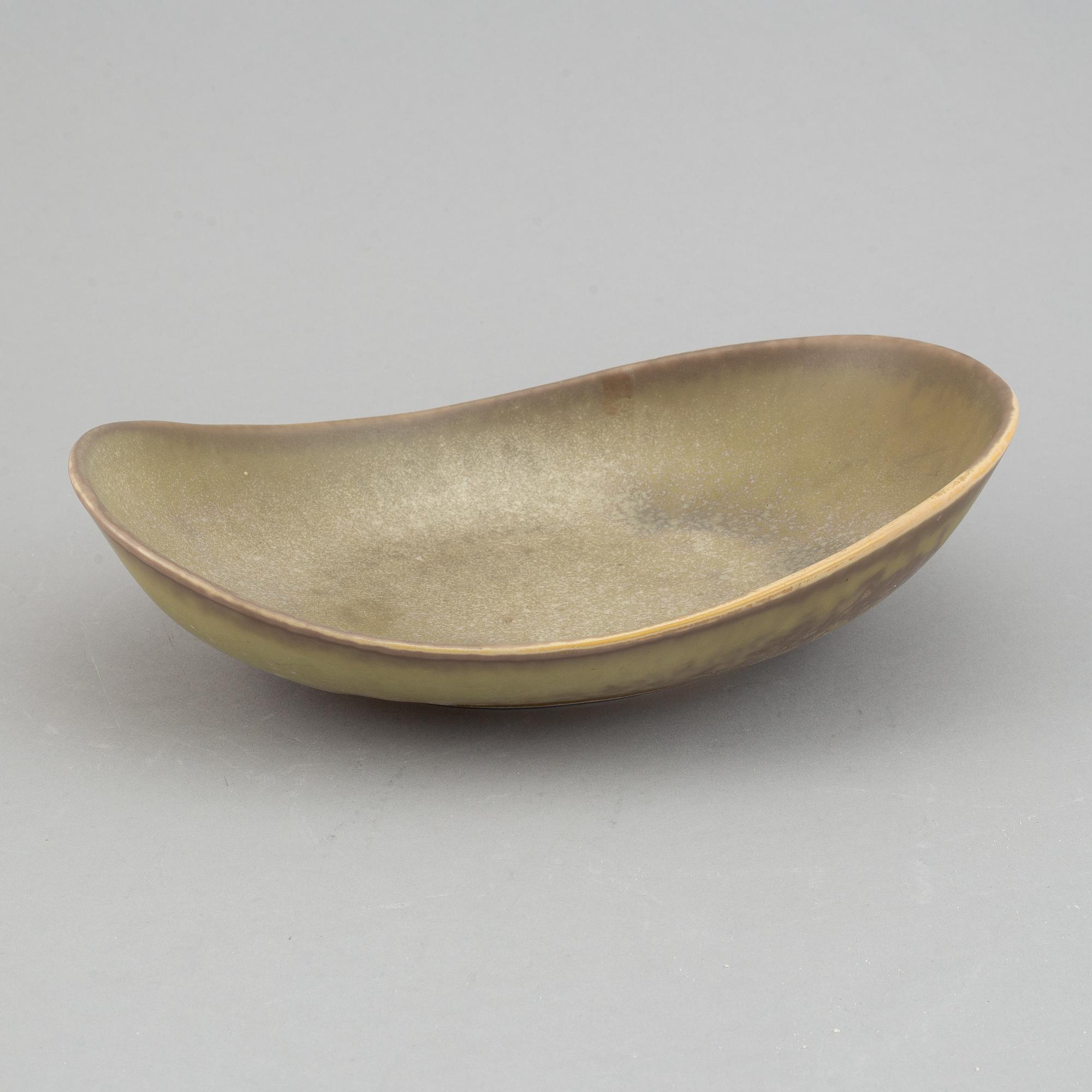 Carl-Harry Stålhane, a stoneward bowl, Rörstrand, 1950's/60's.