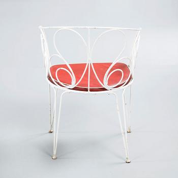 Four 20th century garden furnitures.