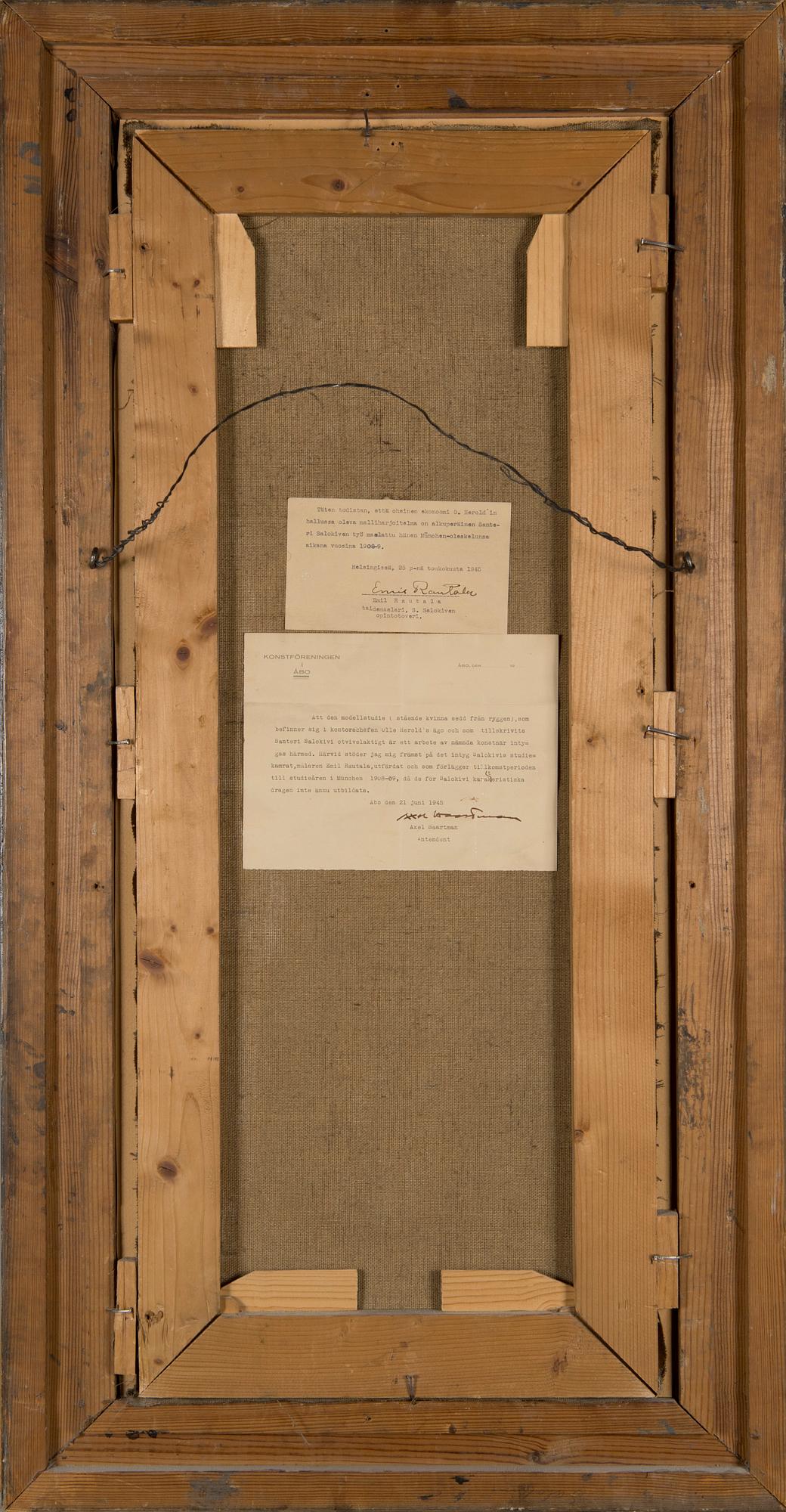 Santeri Salokivi, Model Study.