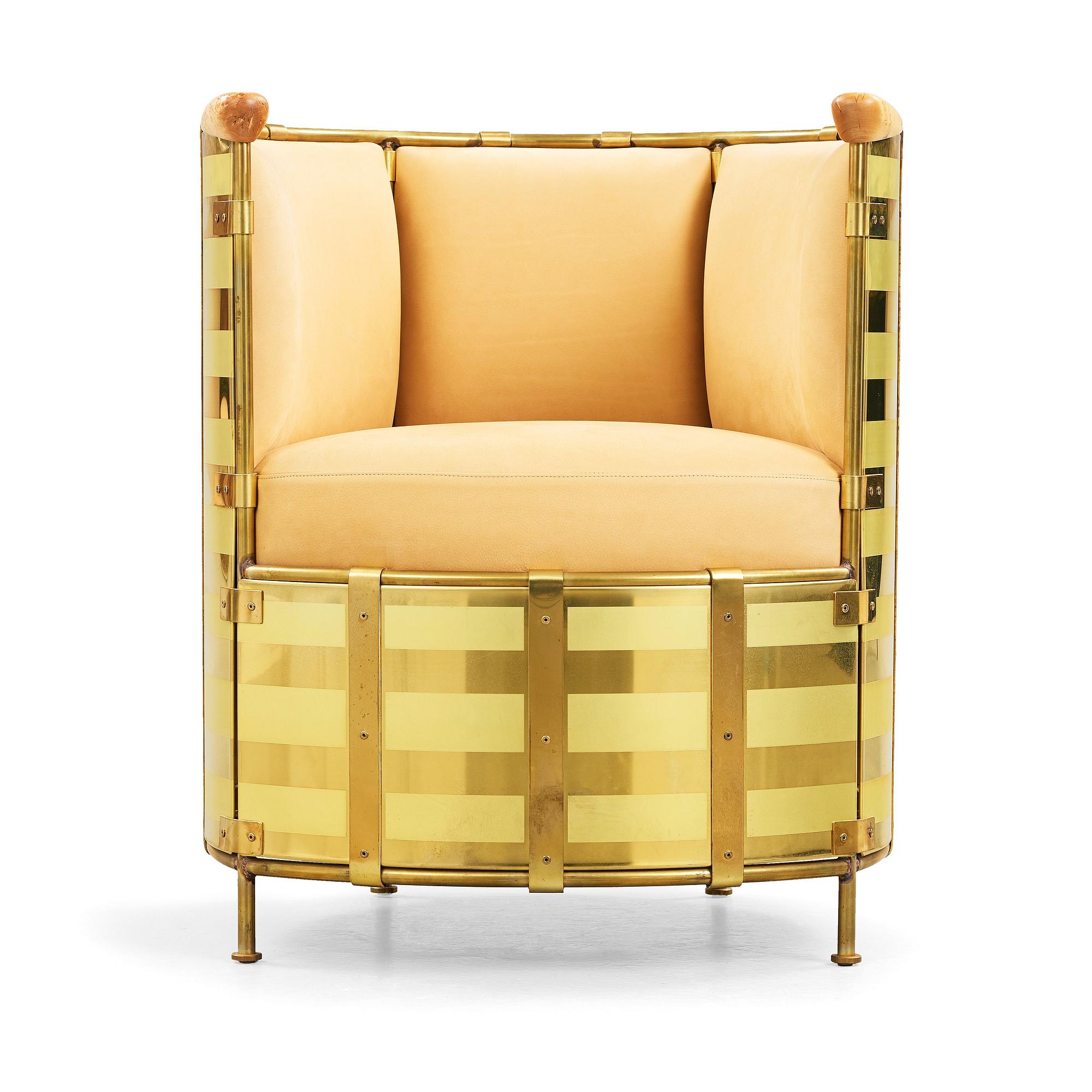 Mats Theselius an El Dorado lounge chair by Kallemo Sweden post 2002. Bukowskis