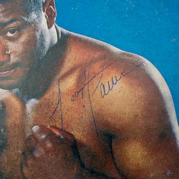 SAMLING FOTBOLLSAUTOGRAFER, bla Ryska landslaget -64, Benfica, Nacka Skoglund, Prawitz Öberg, 1960-70-tal.