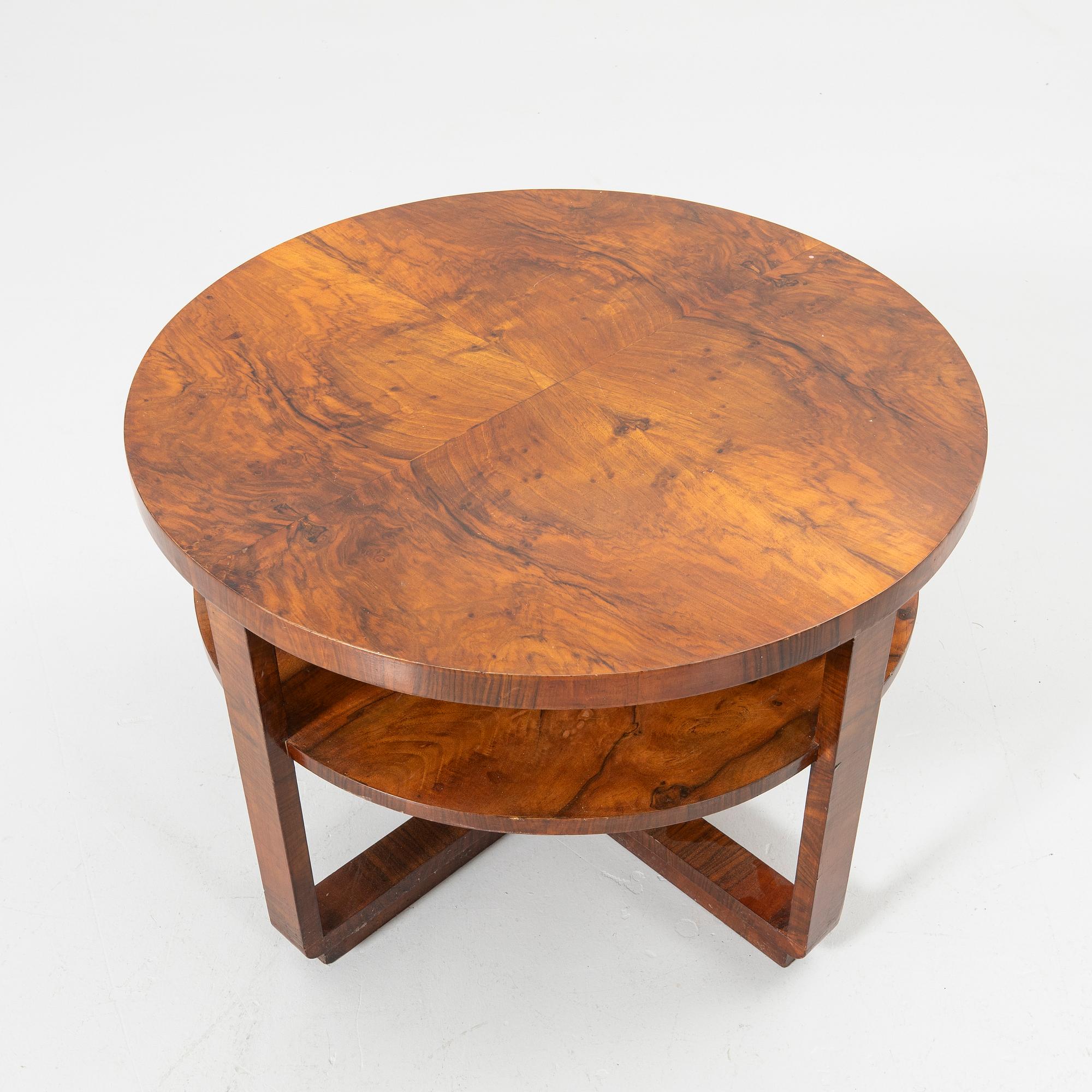 Coffee table, Art Deco, first half of the 20th century.