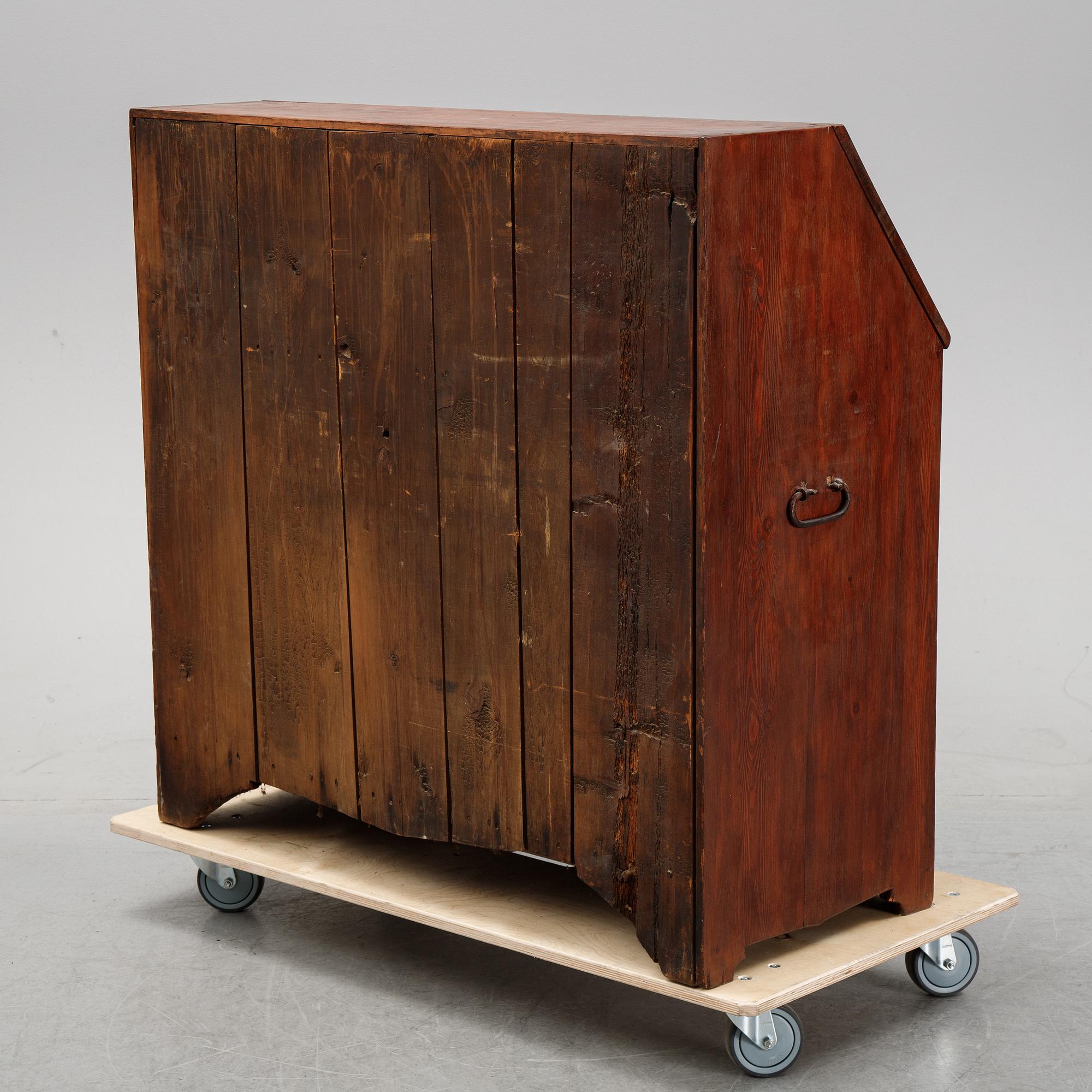 A writing cabinet 18th and 20th  Century.