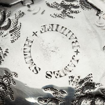 Humphrey Payne, dryckeskanna, silver, London 1748.