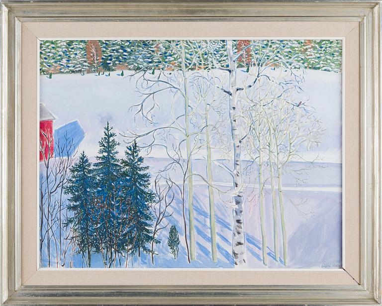 Inari Krohn, Vinterlandskap.