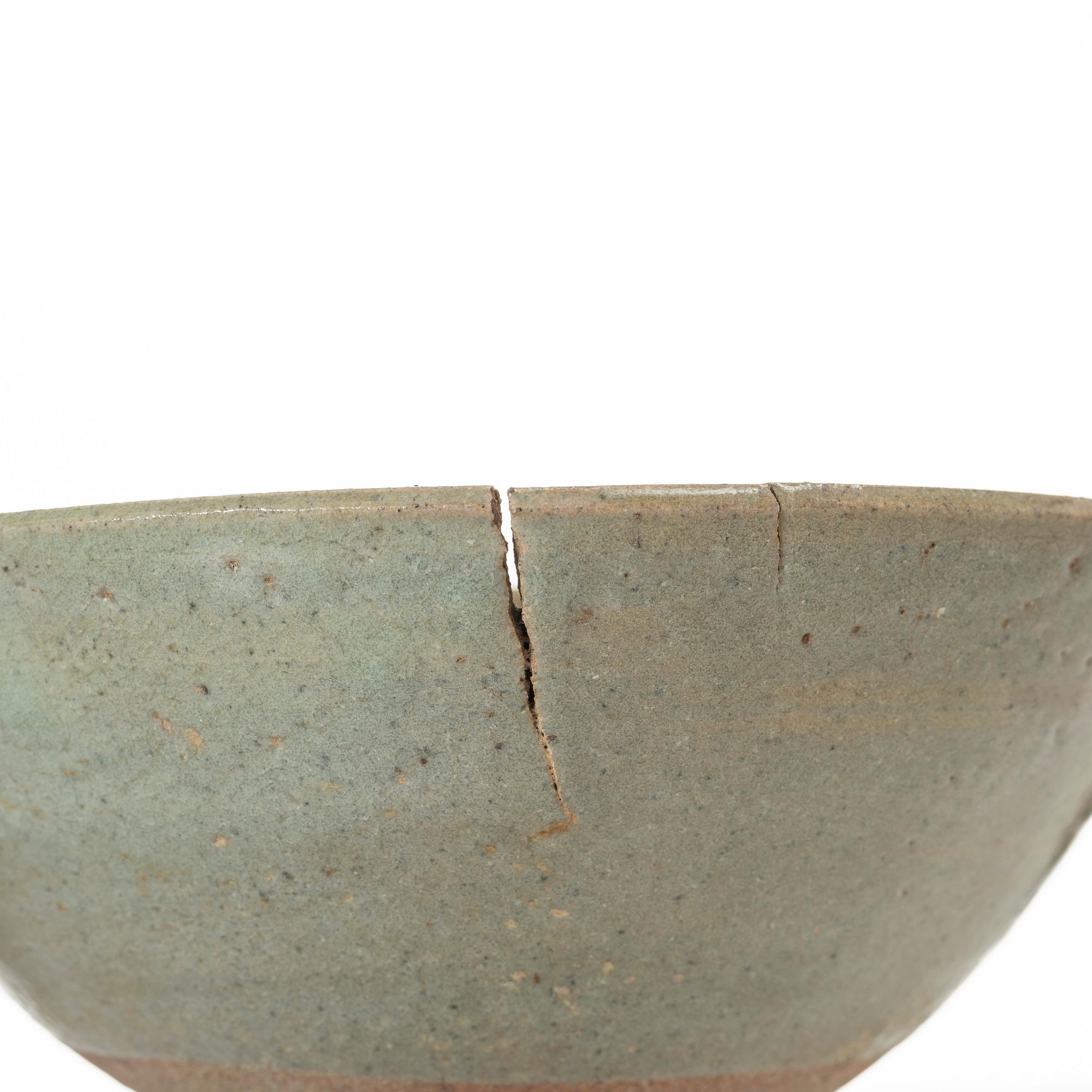 Skålar, två stycken, glaserat stengods, Korea, Joseon (1392–1897).