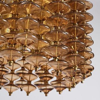 Hans-Agne Jakobsson, an "Estrella" ceiling lamp, model T580/H, Markaryd, Sweden 1960-70s.