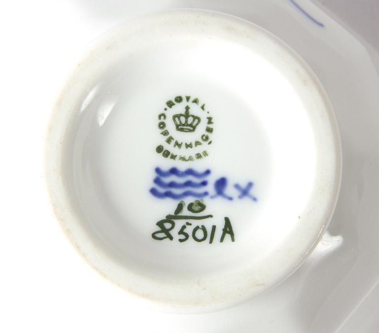 PARTI PORSLIN, 3 delar, Royal Copenhagen och Bing & Gröndahl.