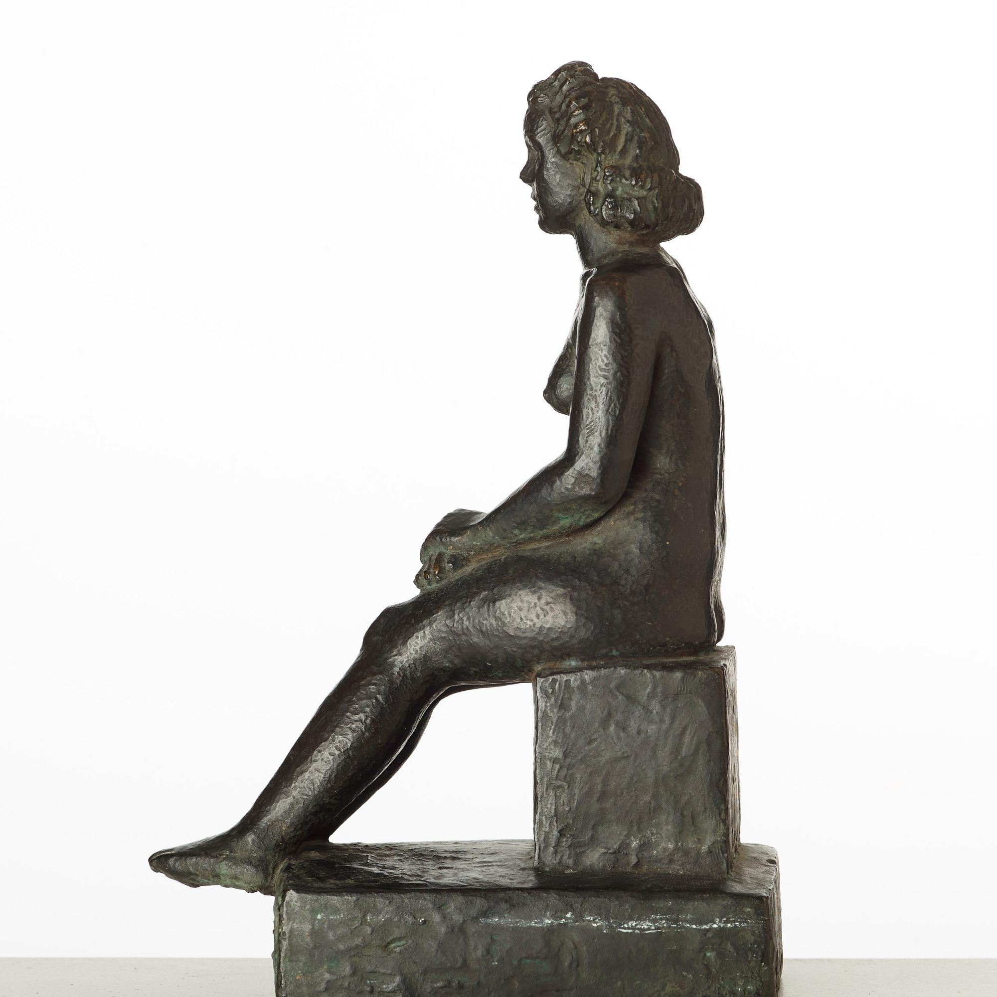 Bror Hjorth, "Sittande No. 2".