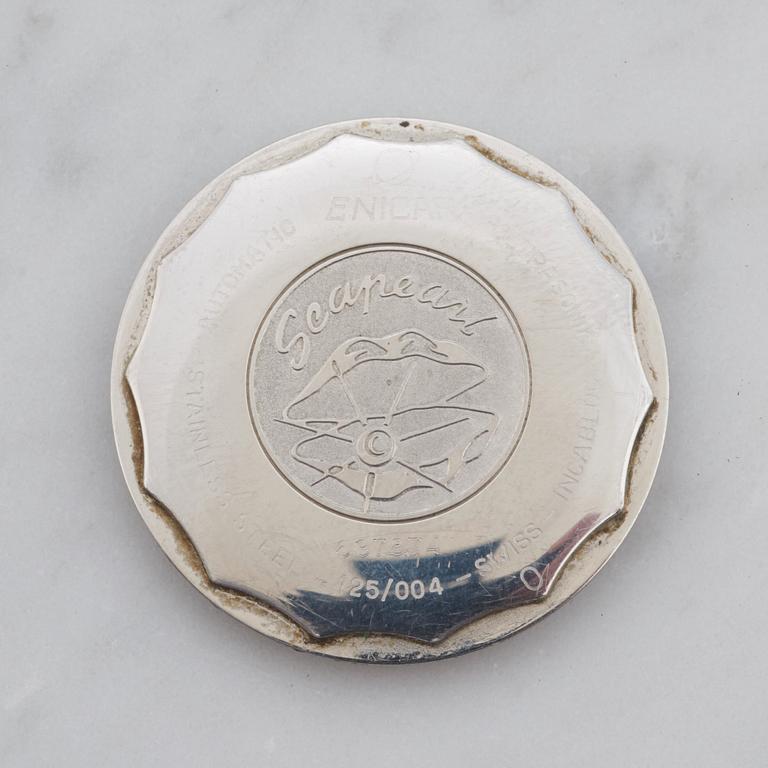 ENICAR, Sherpa, Super-DIVETTE, Seapearl, wristwatch, 36 mm,