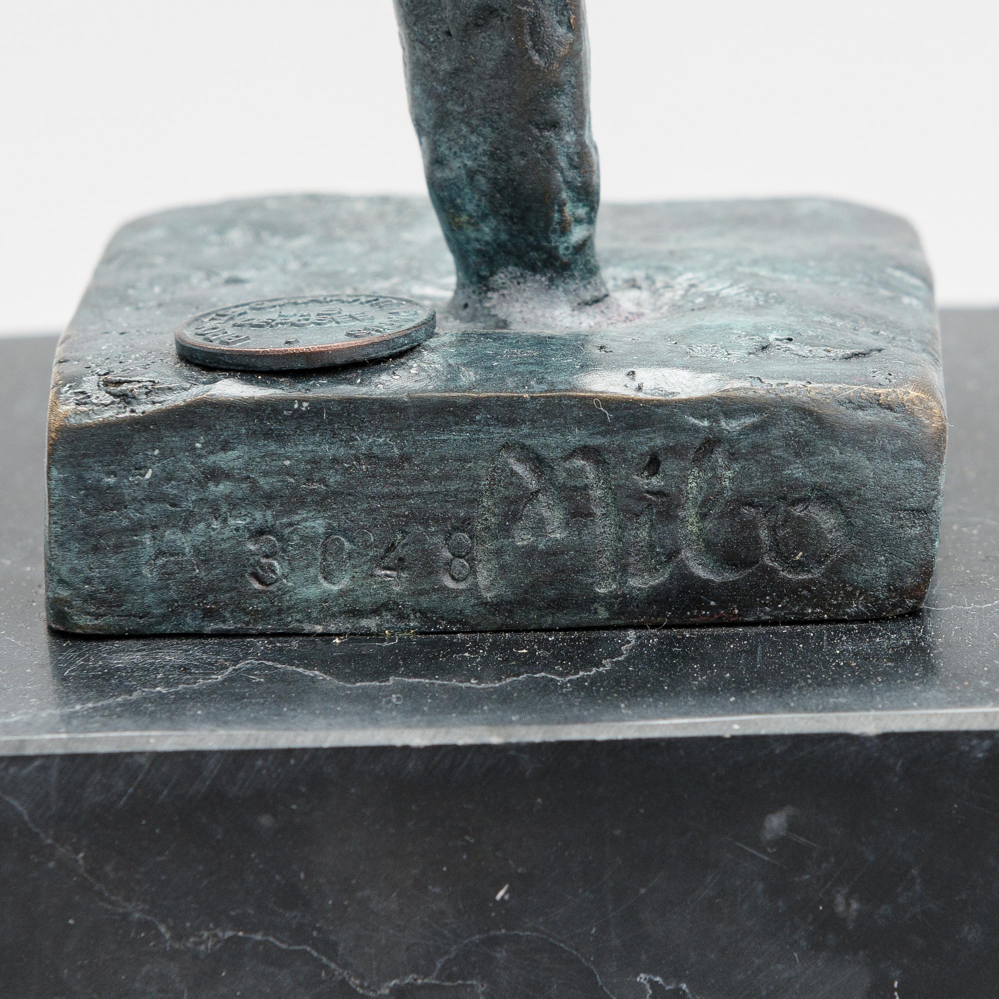 Miguel FernandoLopez, bronze, signed, foundry mark.