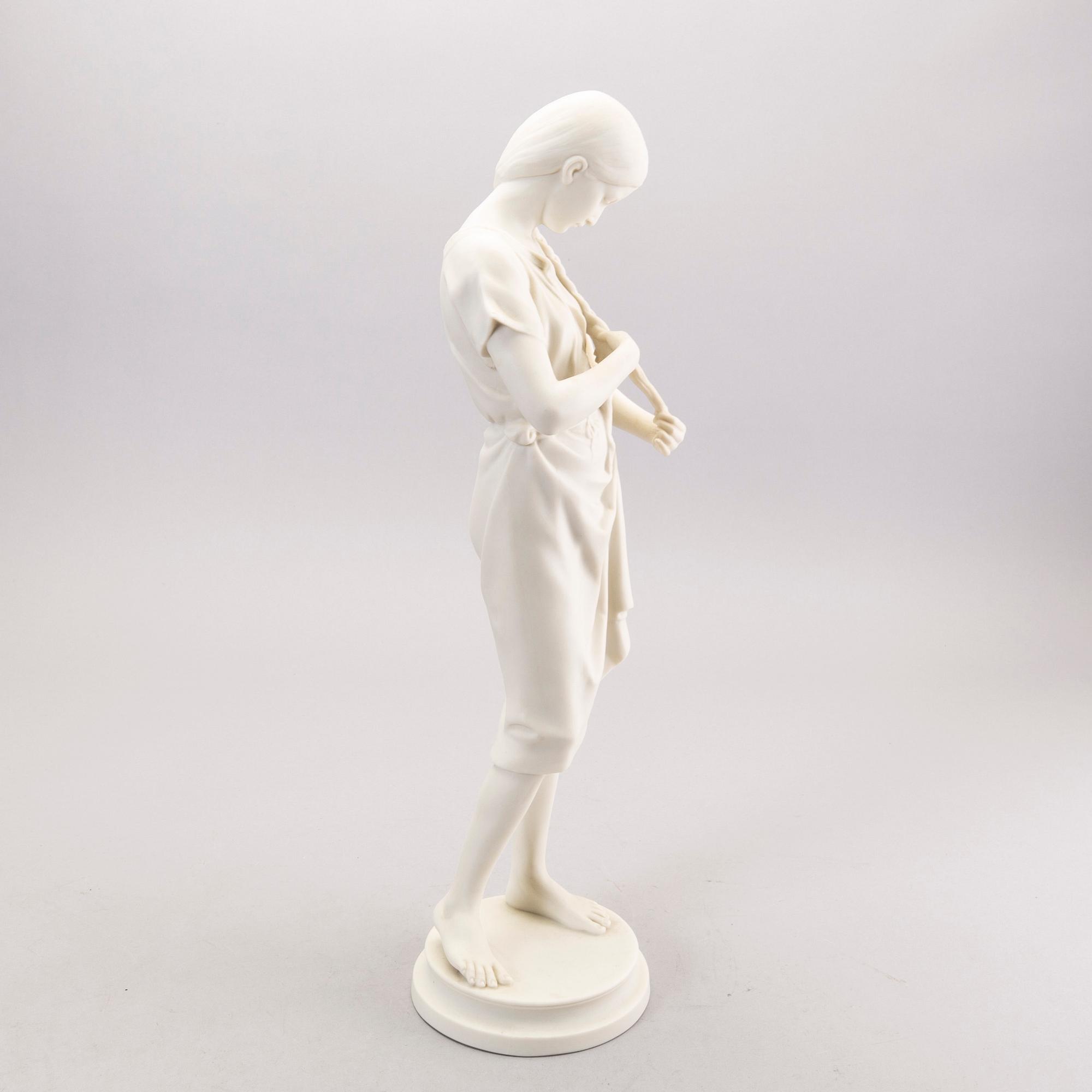 Figurin Gustavsberg parian 1901-26.