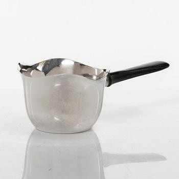 A 20th century sterling silver ladle, Swedish import marks.