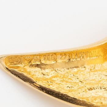 Lapponia, necklace, 18K gold, Finland 1977.