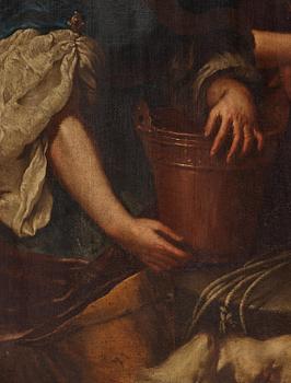 Giuseppe Maria Crespi (Lo Spagnuolo), hans krets, Rebecka vid brunnen.