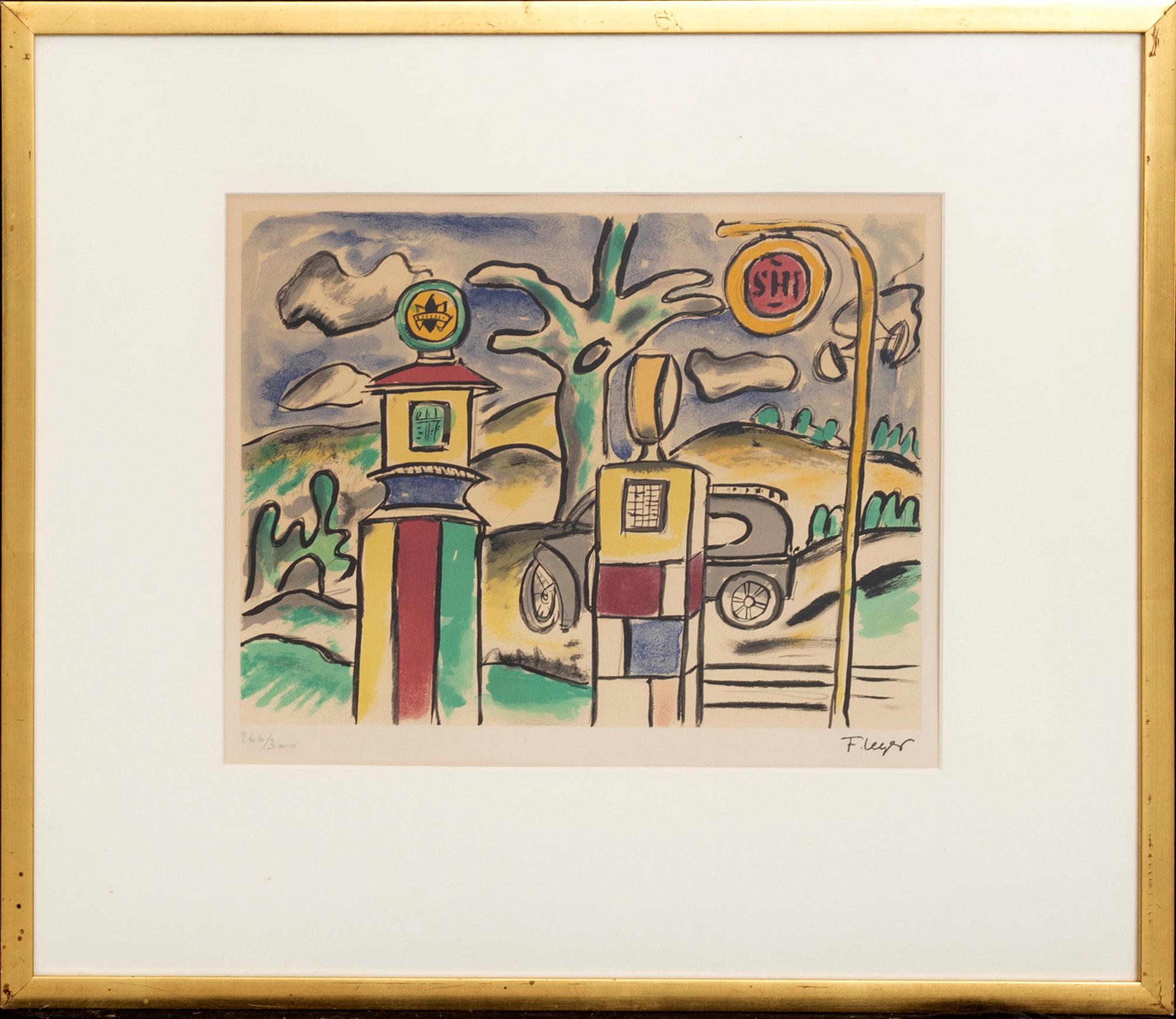 FERNAND LÉGER, after lithograph in colours stamped signature and numbered 266/300.