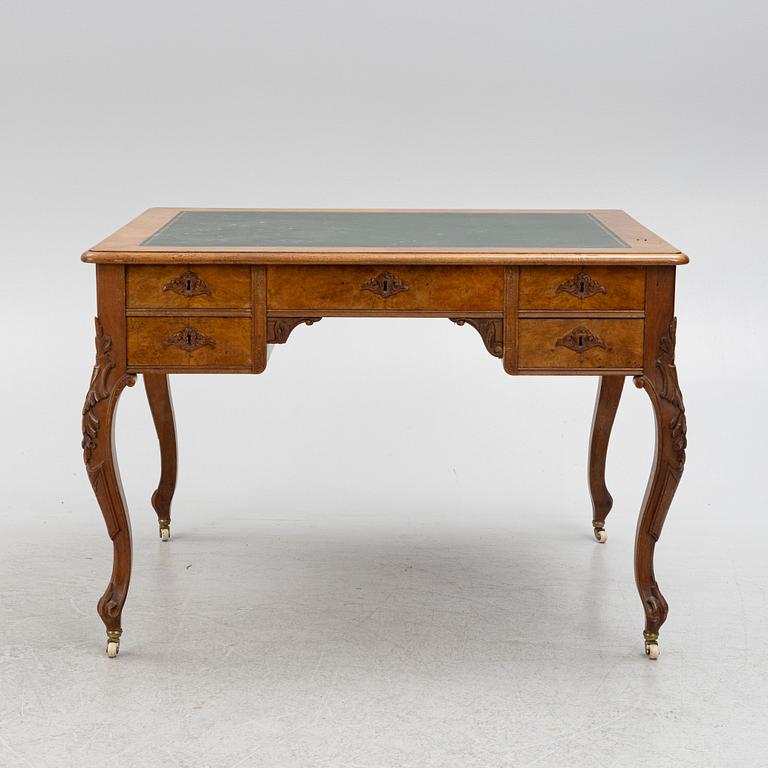 Desk, neo-Rococo, late 19th century.