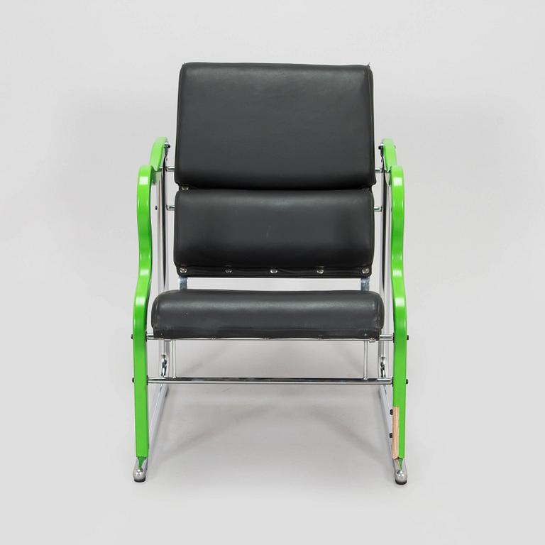 Yrjö Kukkapuro, nojatuoli "Experiment", Avarte 1980-luku.