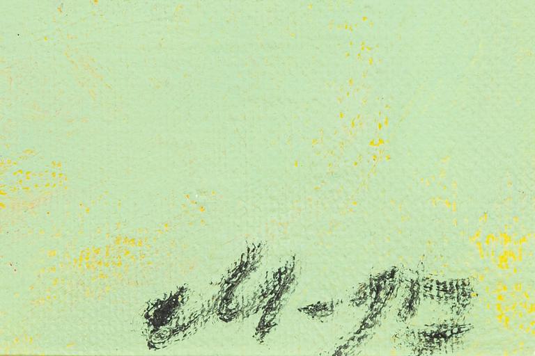 Magnus Dahlbäck, oil on canvas, signed and dated -97.