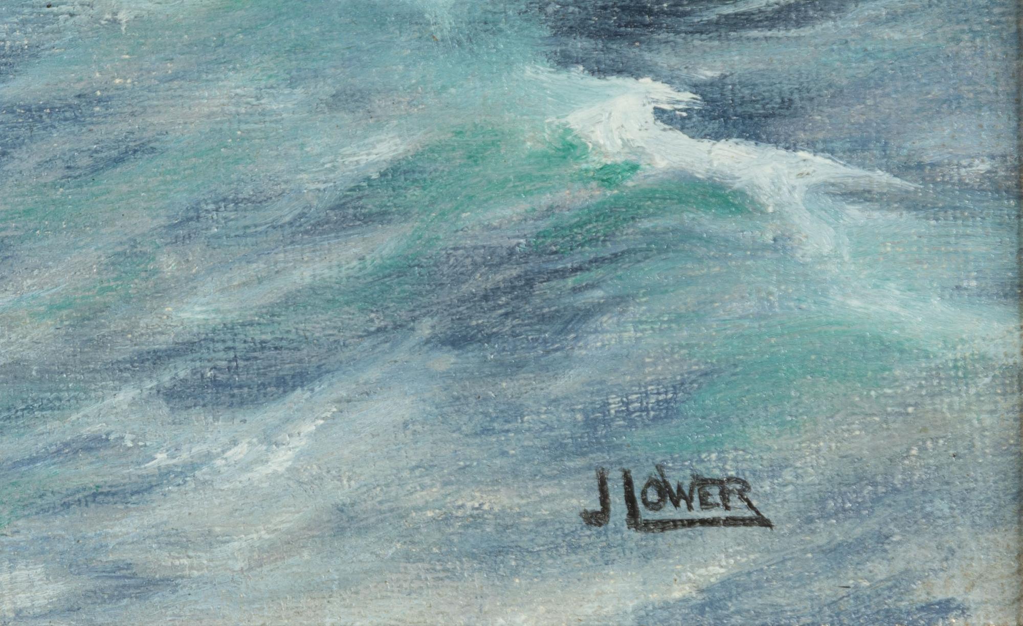 J Lower, Barken "Port Jackson" och kryssaren "Theseus".