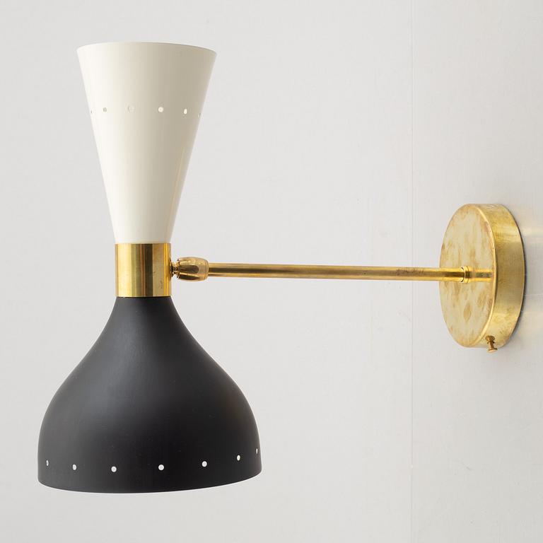 Vägglampor, ett par, "Moonlight", Luci SRL, Parma, Italien.