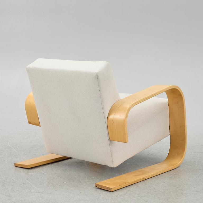 Alvar Aalto, a 'Tank' armchair model 400, Artek, Finland.