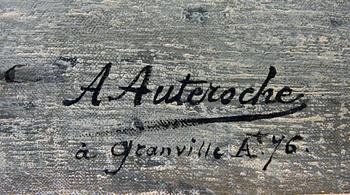 AUTEROCHE, ALFRED ÈLOI, olja på duk, sign o dat 76.