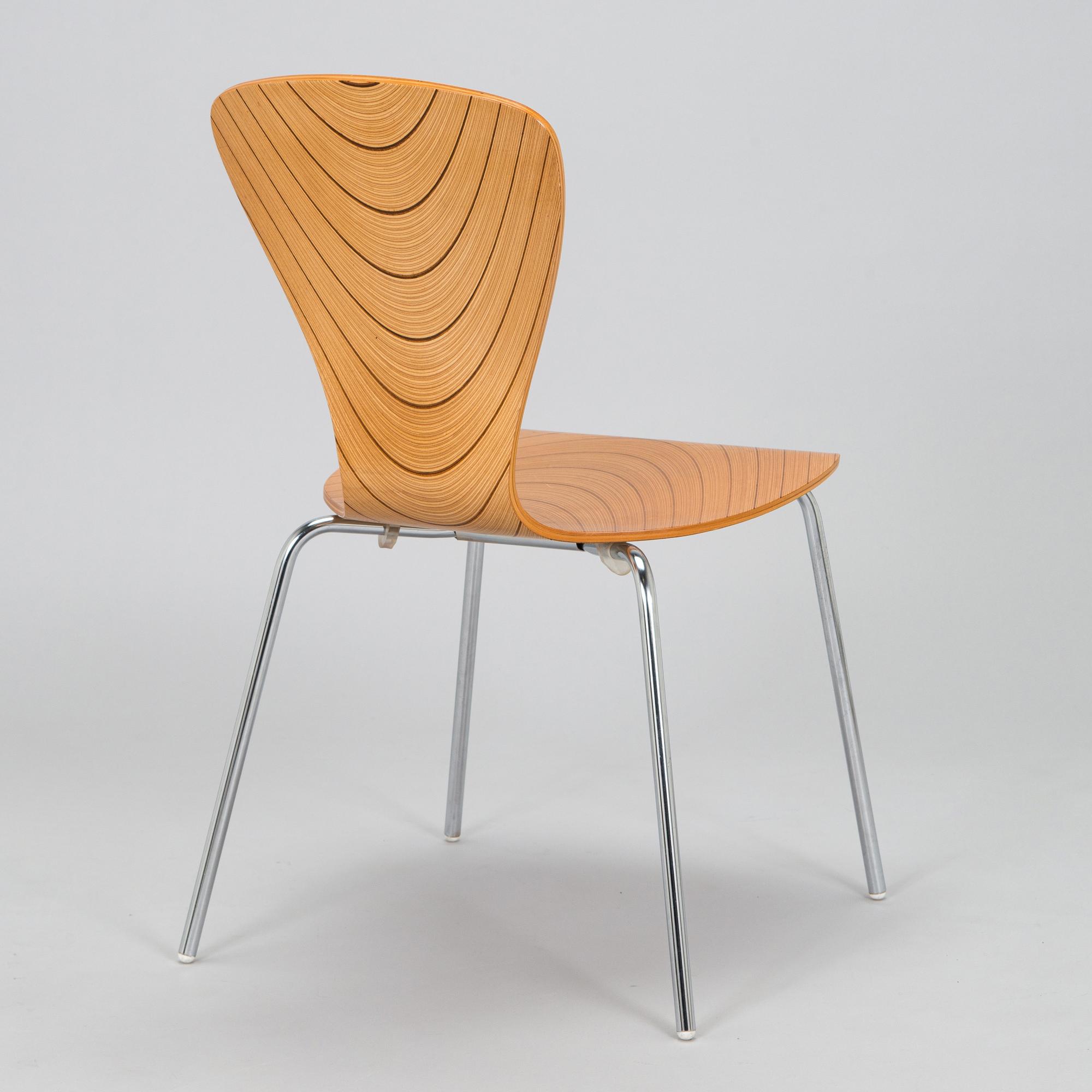 Tapio Wirkkala, a mid-20th century 'Nikke' chair for Asko Finland.