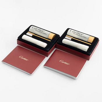 Cartier, cleaning kit.