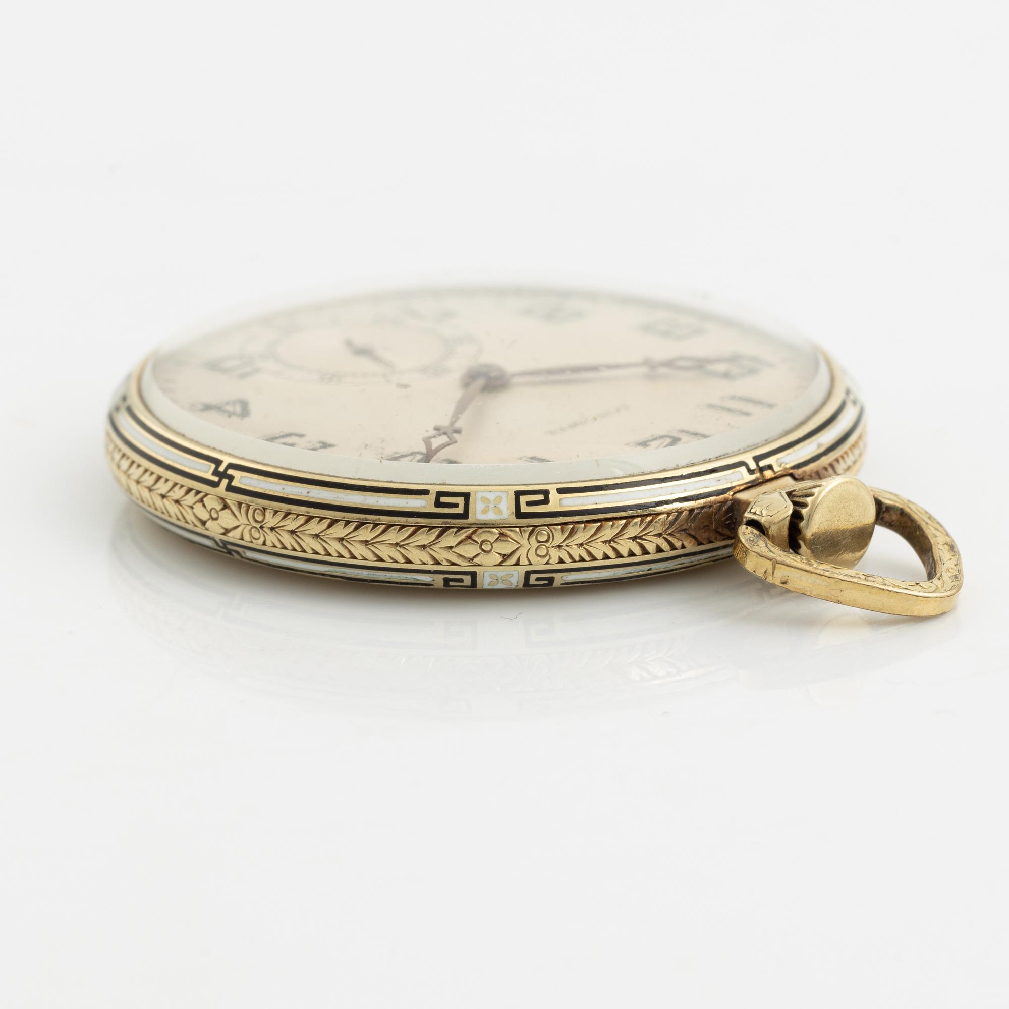 Longines, dress pocket watch, 42 mm.