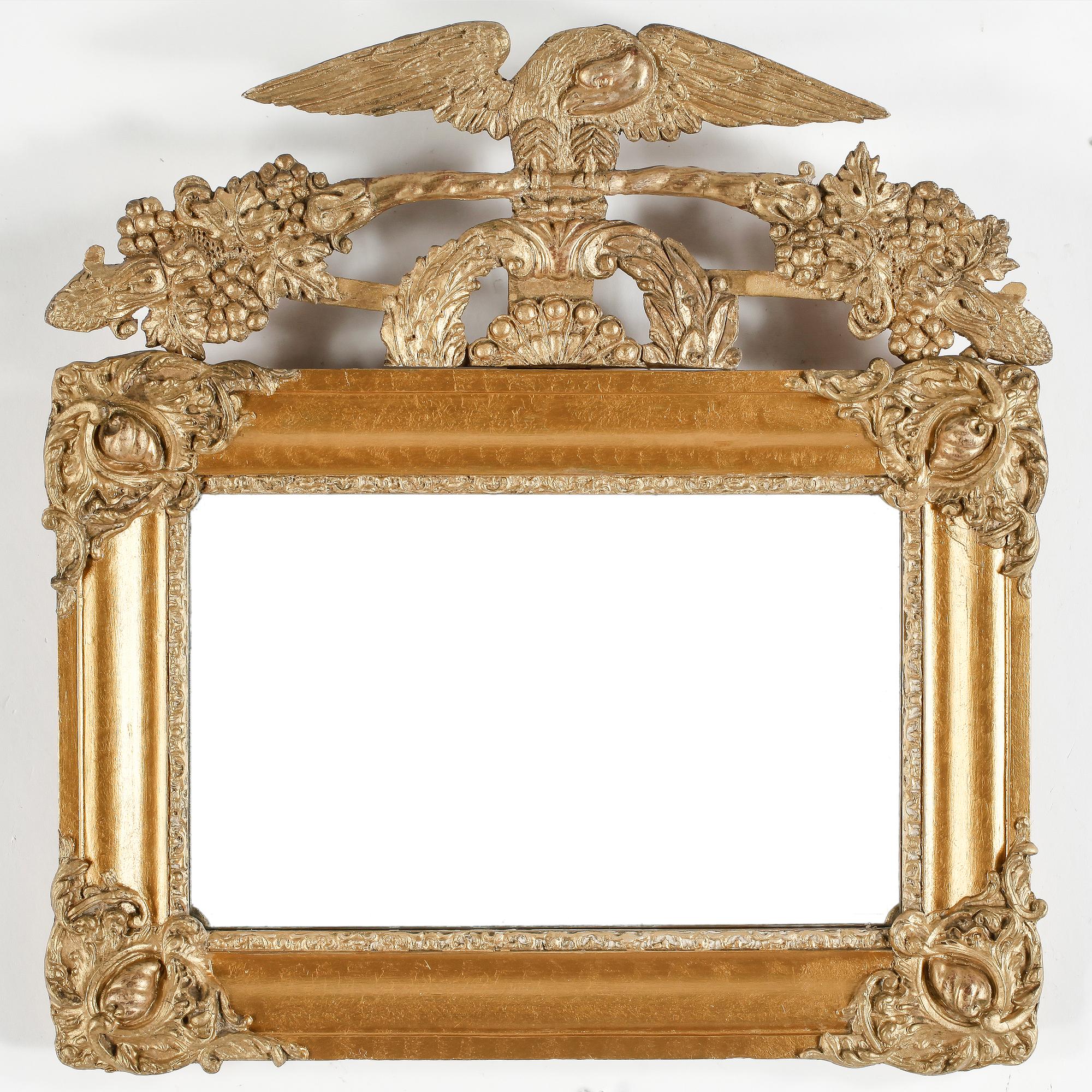 SPEGELLAMPETT, nyrokoko, 1800-talets andra hälft.