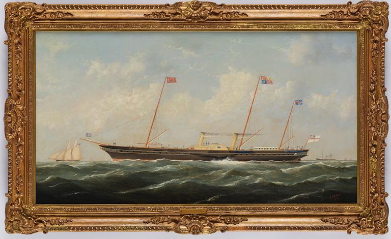 George Mears, English royal yacht "Victoria & Albert II".